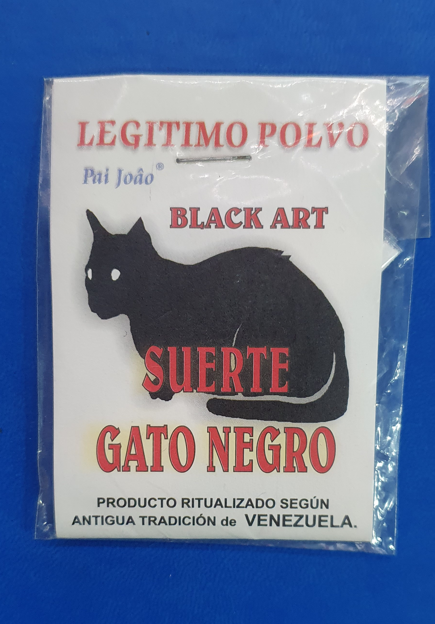 Polvo Suerte Gato Negro